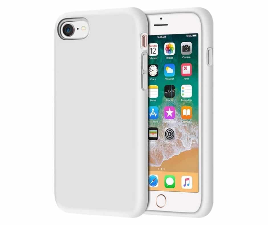 Billede af IPHONE 7/8/ SE 2020/SE 2022 LIQUID SILIKONE COVER - Hvid