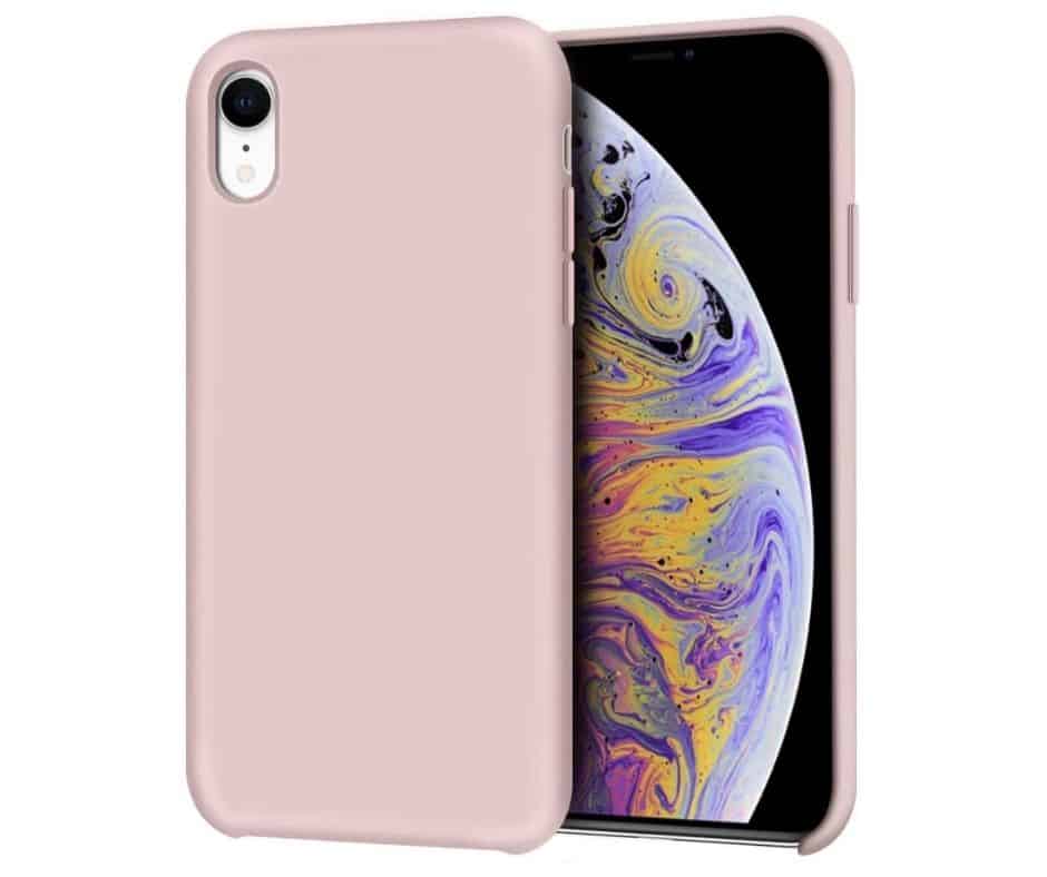 Billede af IPHONE XR LIQUID SILIKONE COVER - Pink