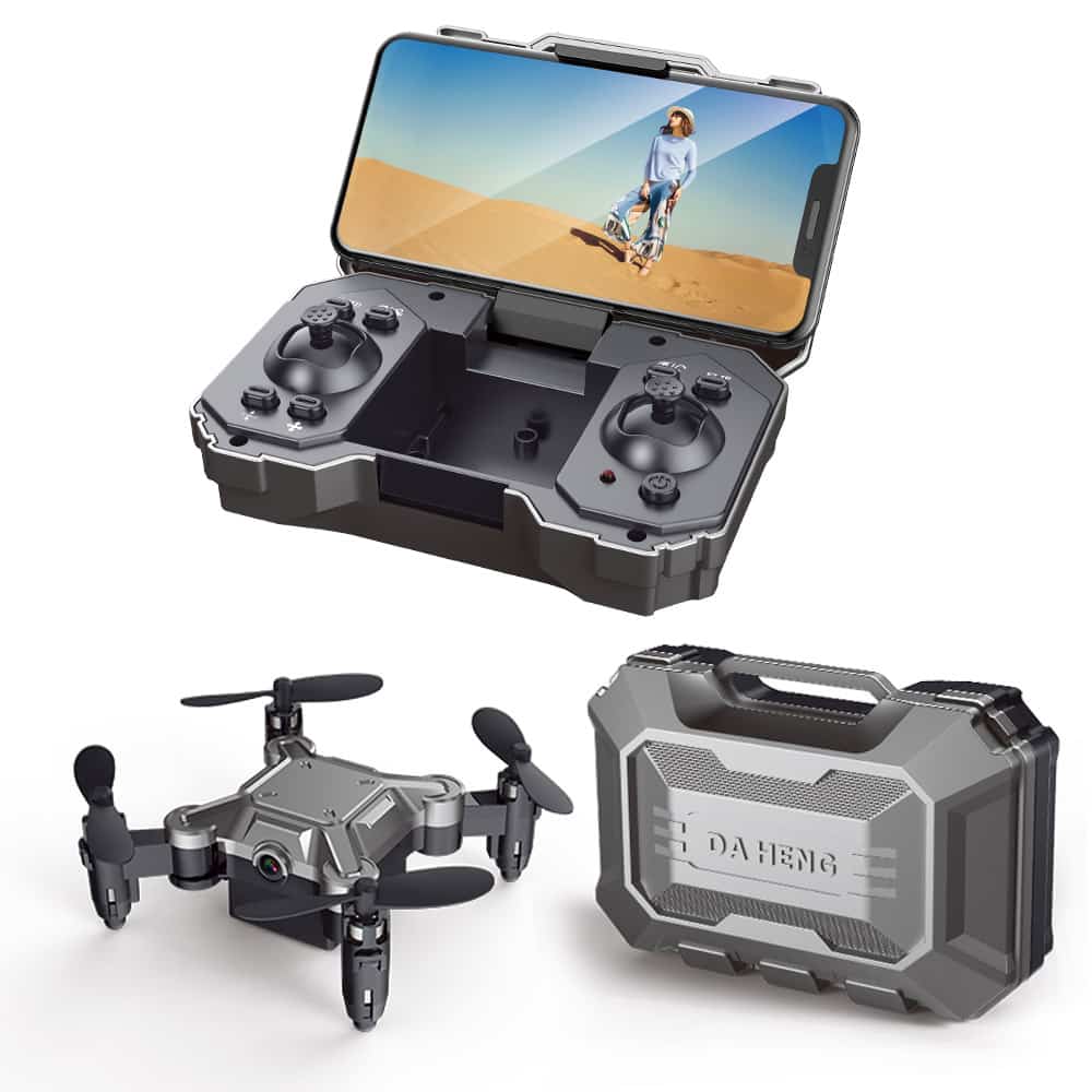 Premium MINI Drone med indbygget HD Kamera og Professionel Remote