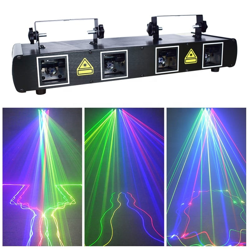 Rave Party - High End Laser/ Beamer/Scanner - Scene/ Diskoteks belysning