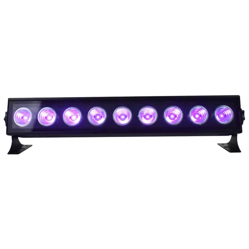 Se Rave Party - Kraftig Premium UV Lampe med 9 Lys hos iHero.dk