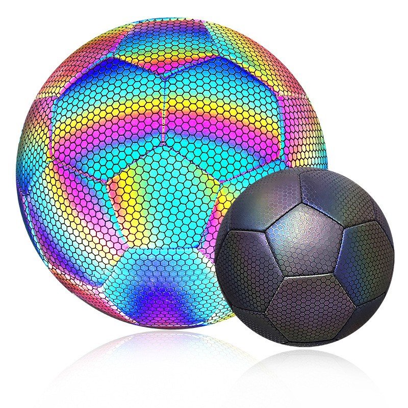 Super Reflekterende Fodbold Størrelse 5 - Vildeste effekt
