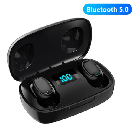 Se TWS-T10S Headset Bluetooth 5.0 hos iHero.dk