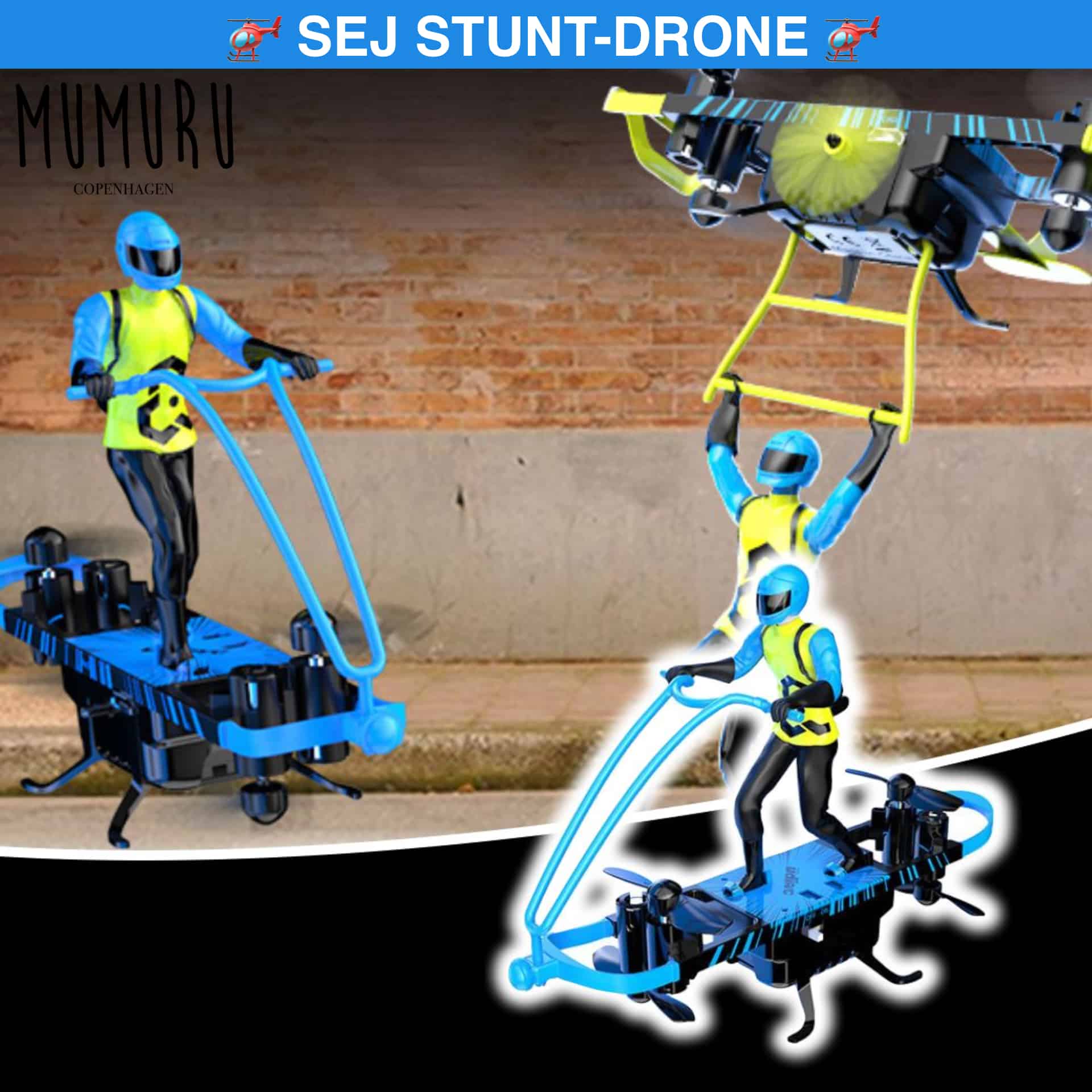 Se Ultimativ Stunt drone hos iHero.dk