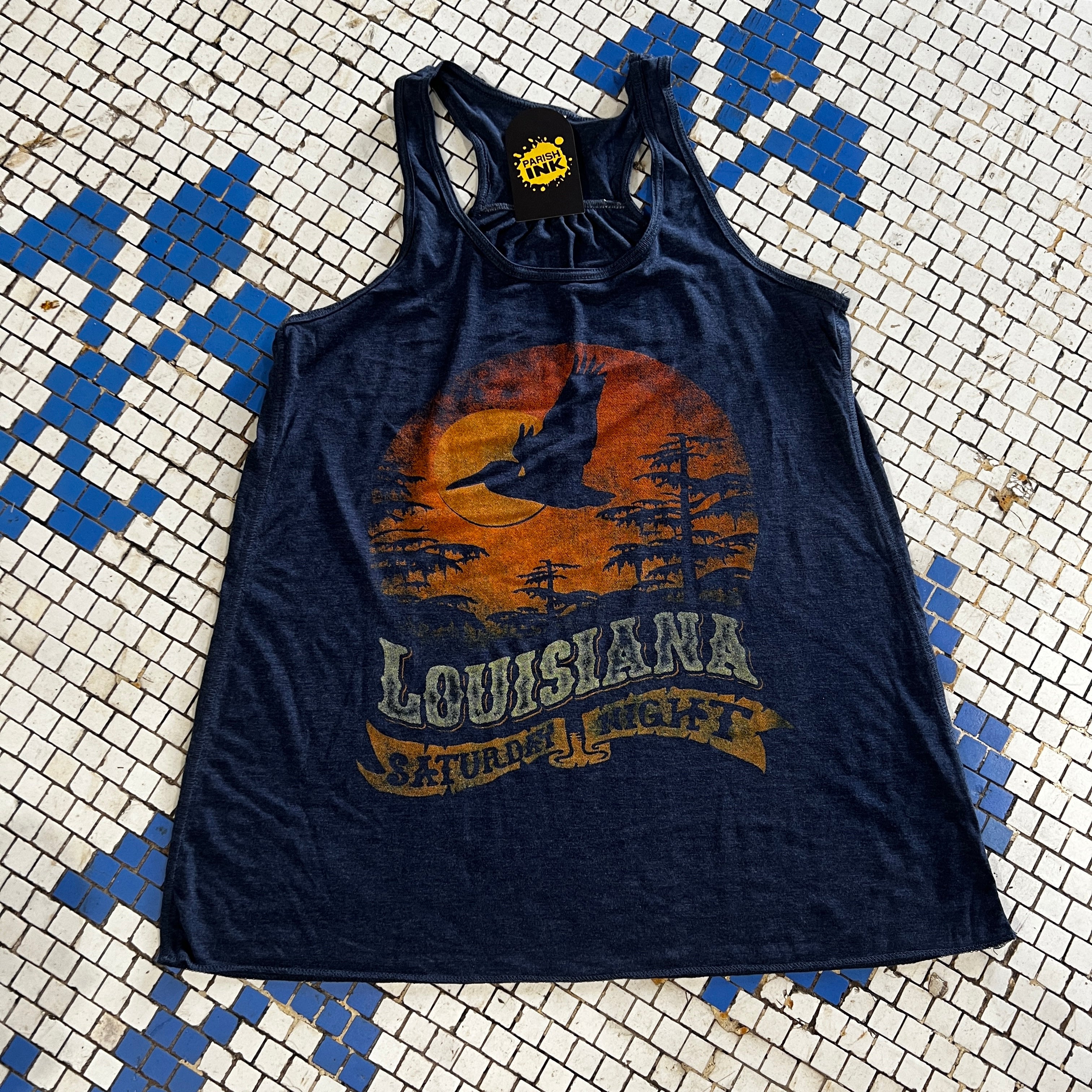 Louisiana Saturday Night LSU Graphic Tee