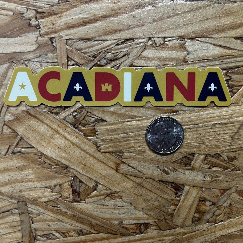 Retro Acadian Flag Patch – Parish Ink