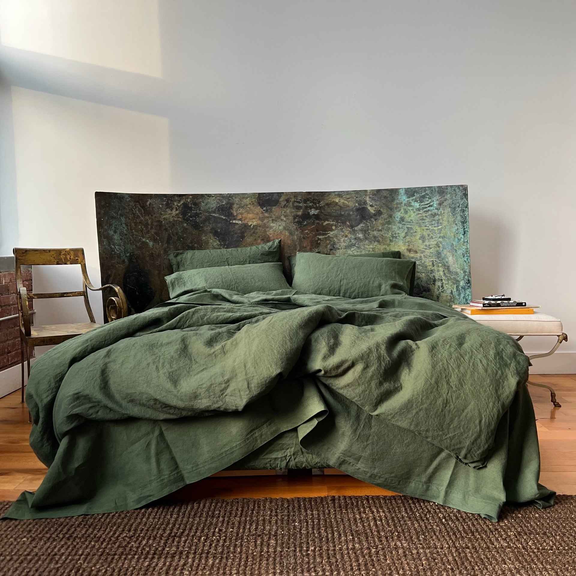 Linen Bed Sheet Set | Flax | https://www.linoto.com