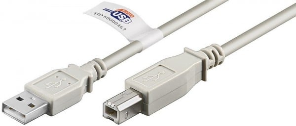 Mini USB Cable - USB A Plug to USB Mini B Plug 1m
