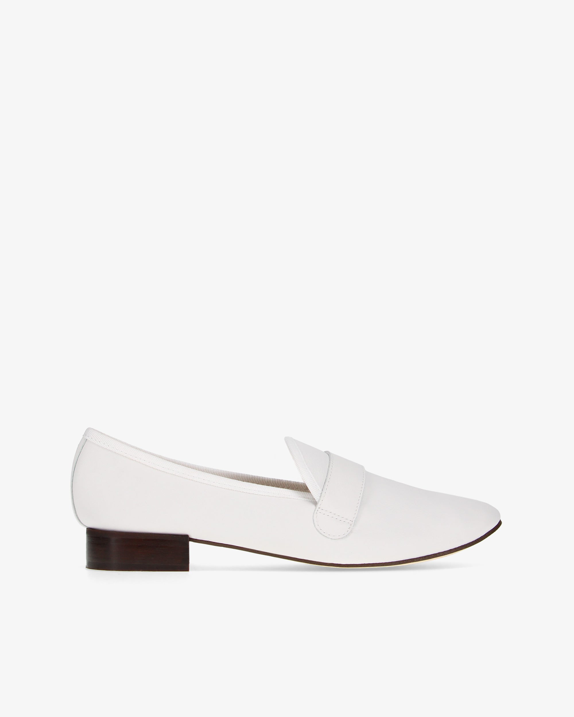 Zizi leather brogues White – Repetto