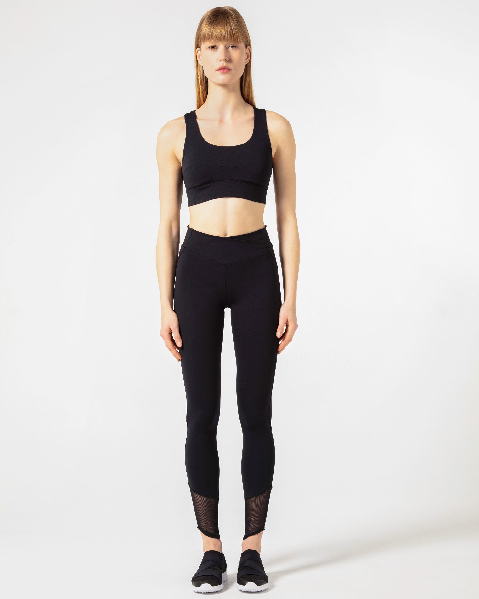 Silk-blend leggings - Black - Ladies | H&M