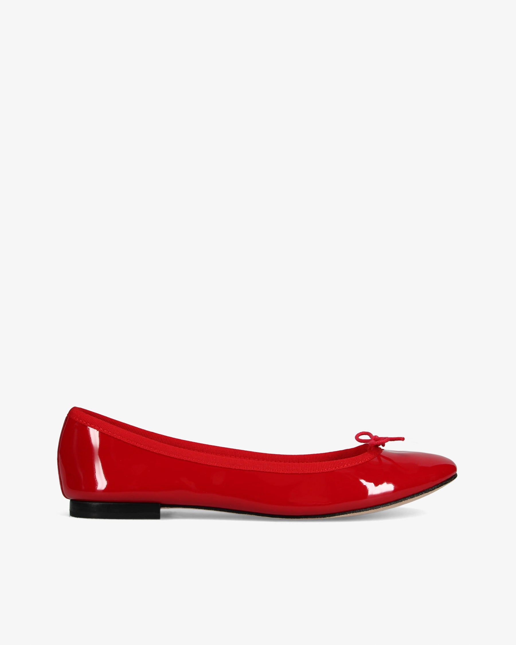 Camille ballerinas in flame red leather – Repetto