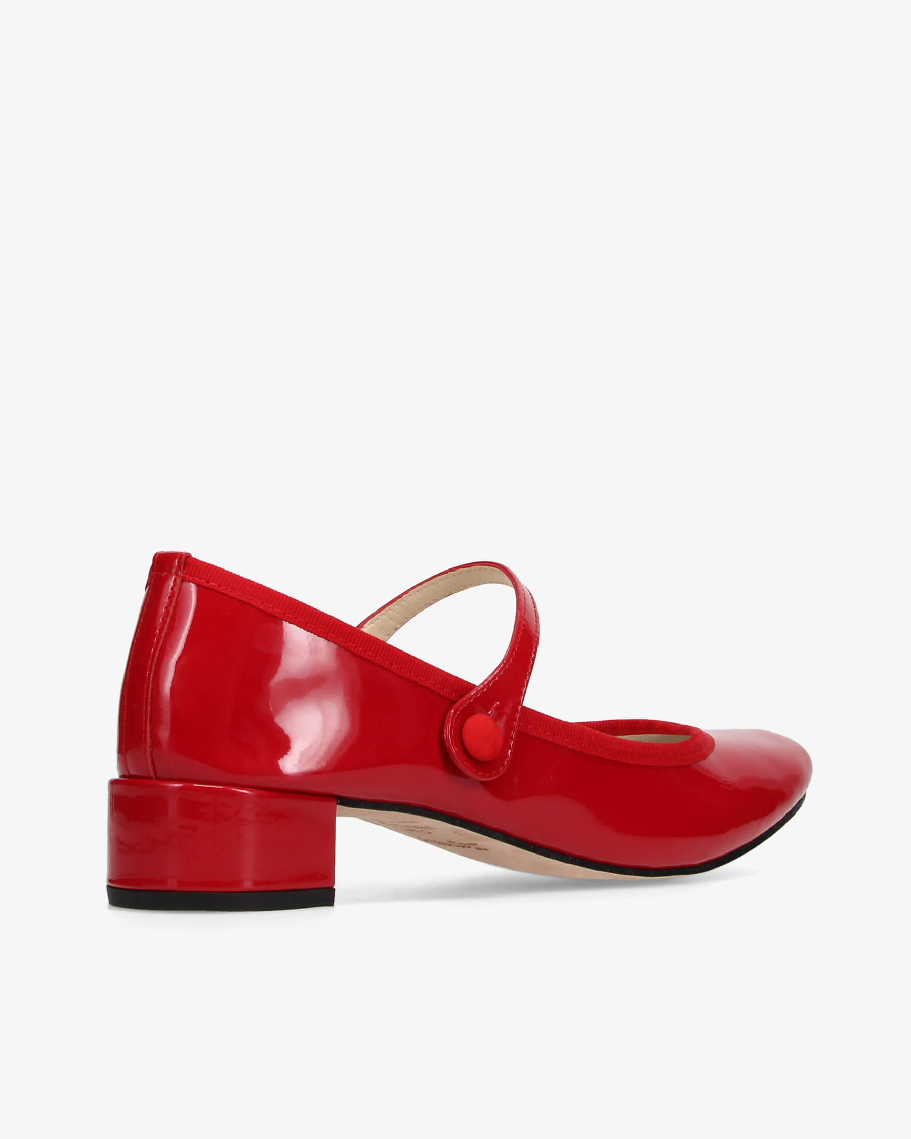 Camille ballerinas in flame red leather – Repetto