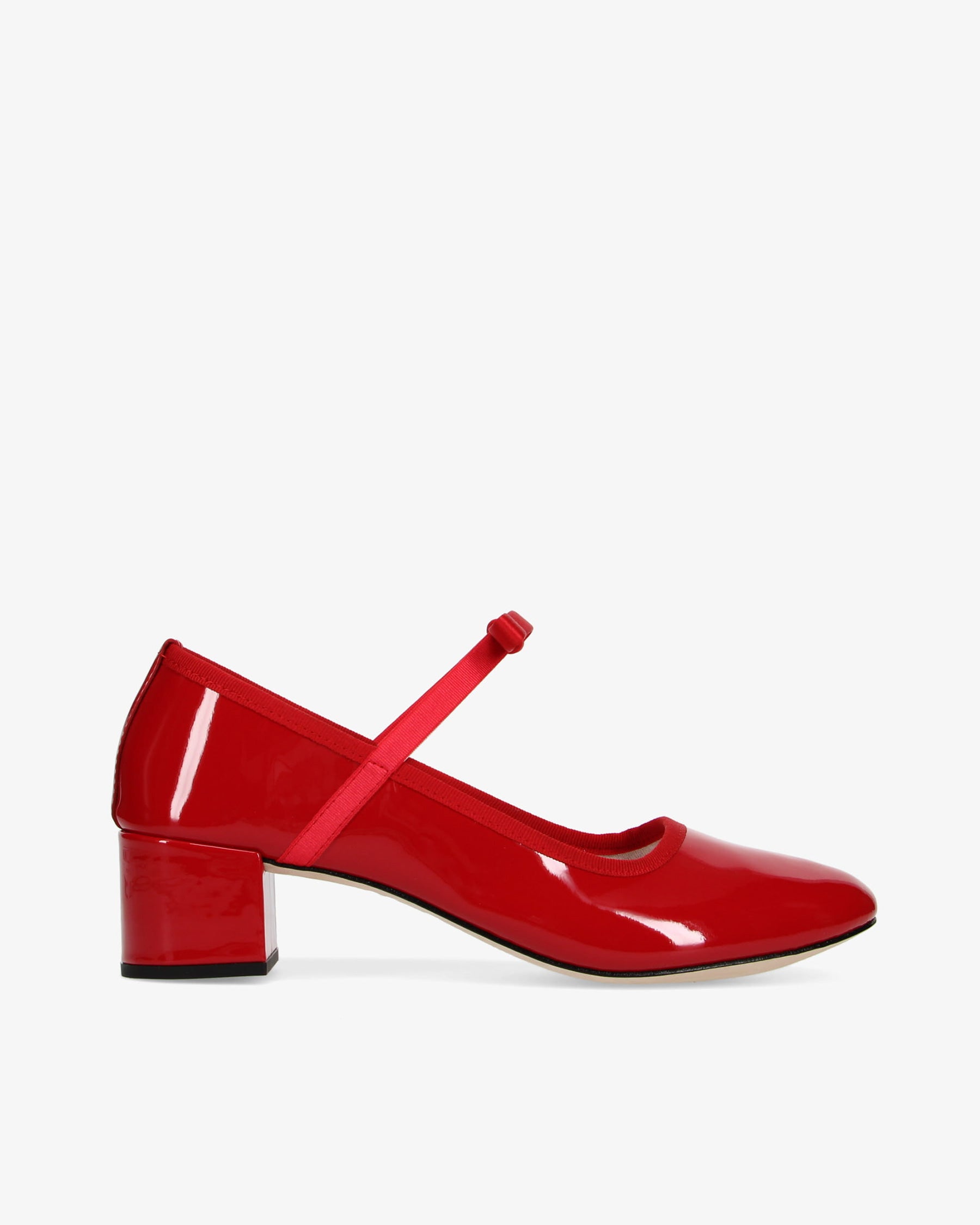 Camille ballerinas in flame red leather – Repetto