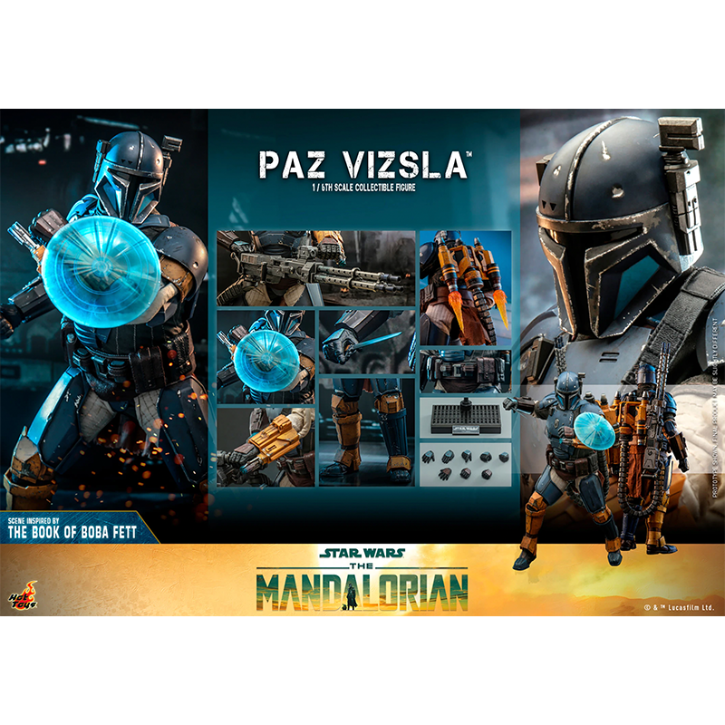 Buy Paz Vizsla - Star Wars: The Mandalorian Hot Toys Figure for sale UK