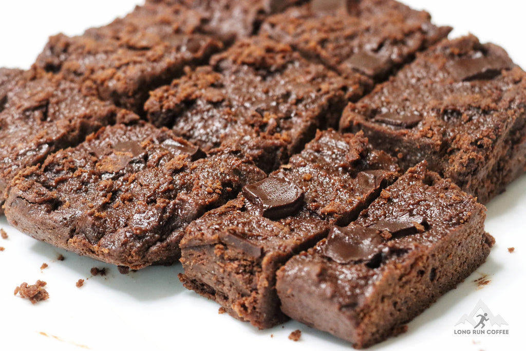 Fudgy Chocolate Coffee Protein Brownies