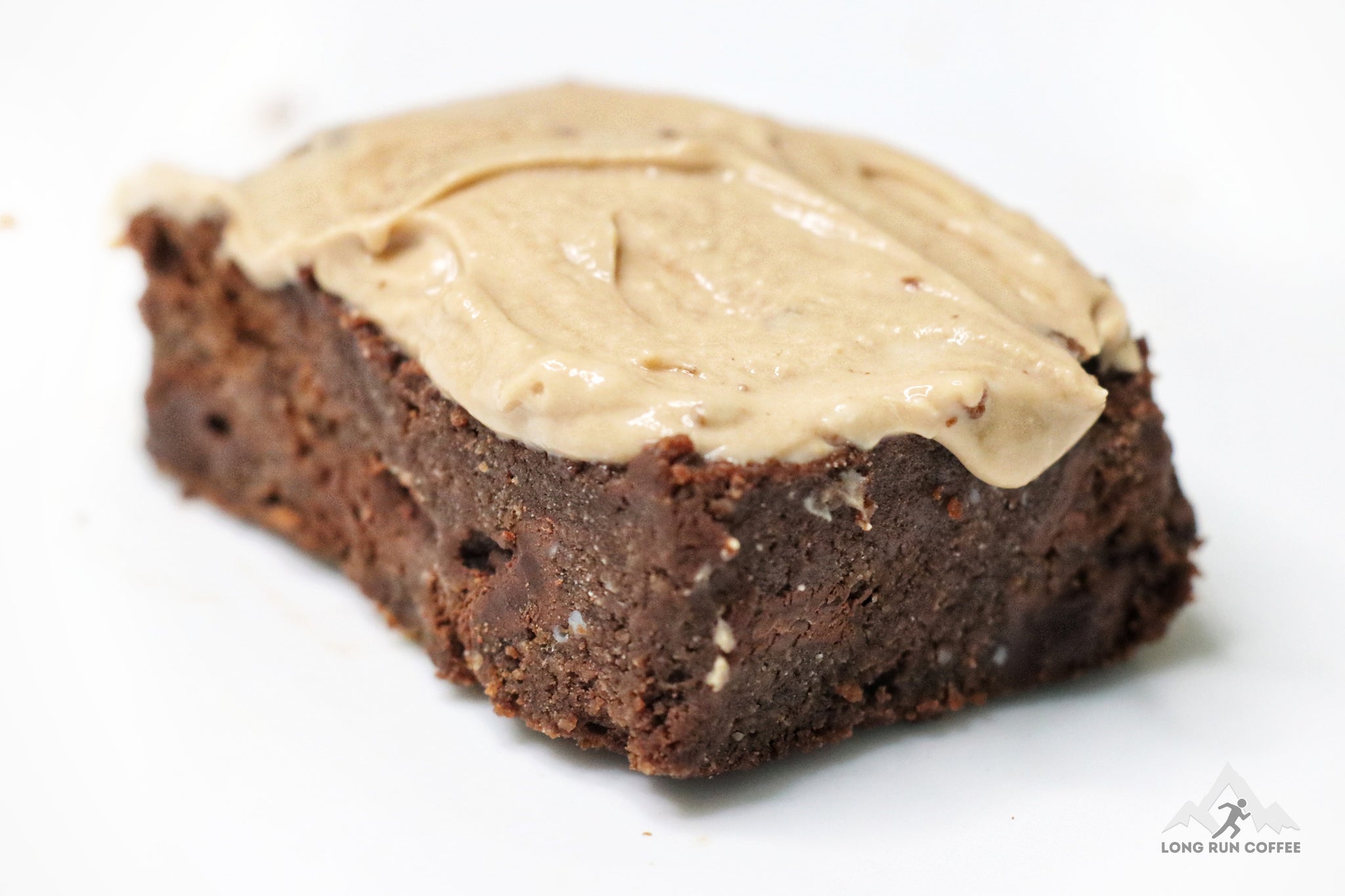 Fudgy Chocolate Coffee Protein Brownies with Protein Frosting