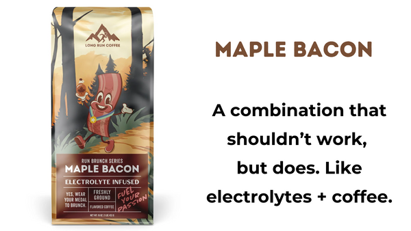 Maple Bacon Electrolyte Infused Coffee for Athletes