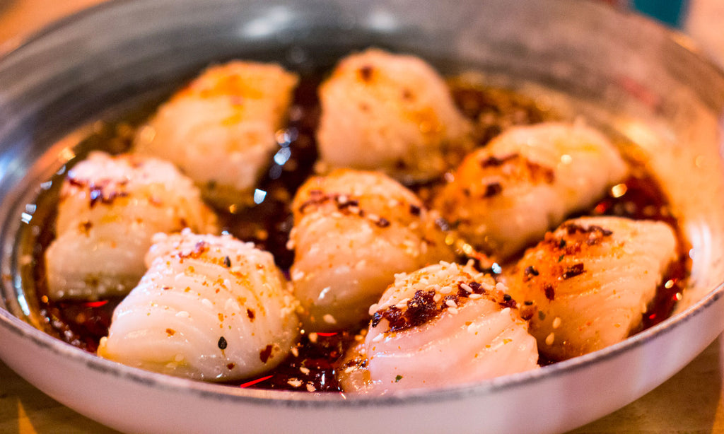 Dumplings at Gaijin Dumpling House in Manchester