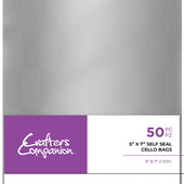 Crafter's Companion 5in x 7in Card Blanks & Envelopes White 250 GSM | Pack of 50