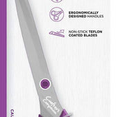 Buy Sharp Craft Scissors for Adults - Japanese Precision Stainless Steel  Blades - Non-Stick Teflon Coated - Ergonomic Design - Perfect for Paper,  Card, Felt and Fabric - by Crafters Companion (9 Inch) Online at  desertcartKUWAIT
