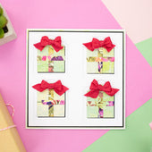 Zayvor Kids Stamps Set, Girls Wooden Rubber Stamp with Ink Pad Colored  Pencil, Holiday Square Craft Stamp for Stamping Scrapbooking Crafting  Booking