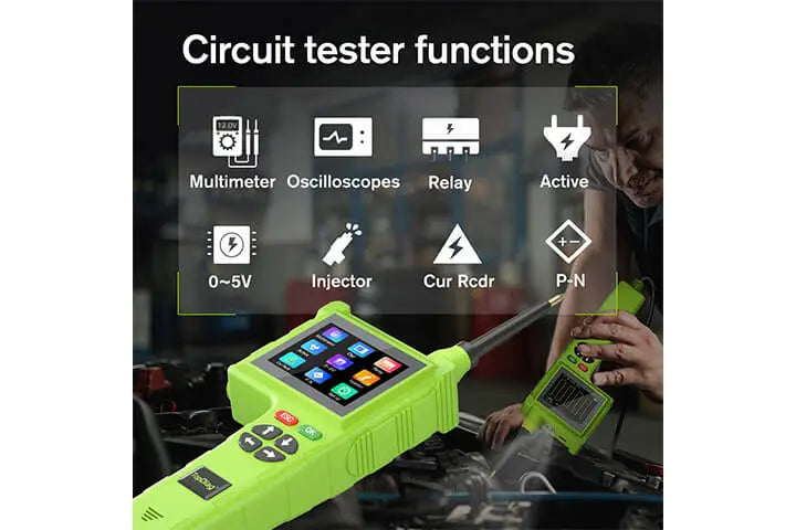 Topdiag-P200Pro-circuit-tester-functions