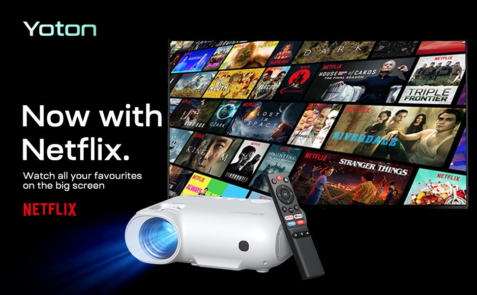 Yoton y9 projector with netflix