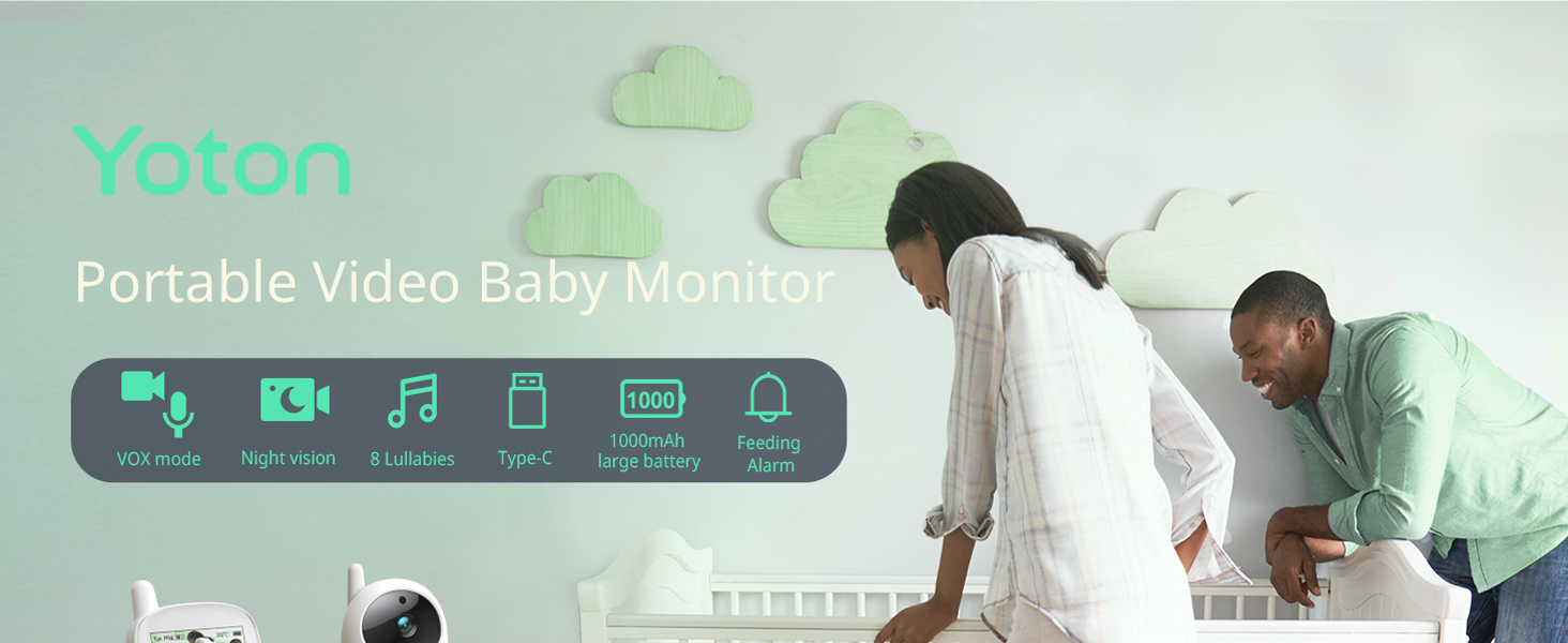 yoton YM04 portable baby monitor
