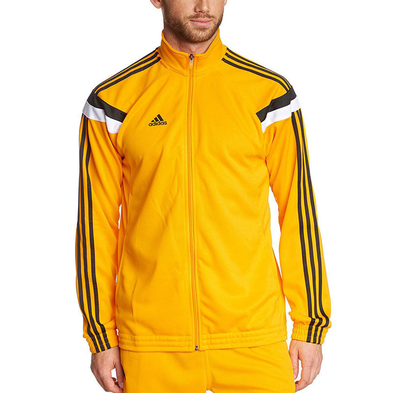 yellow and black adidas tracksuit