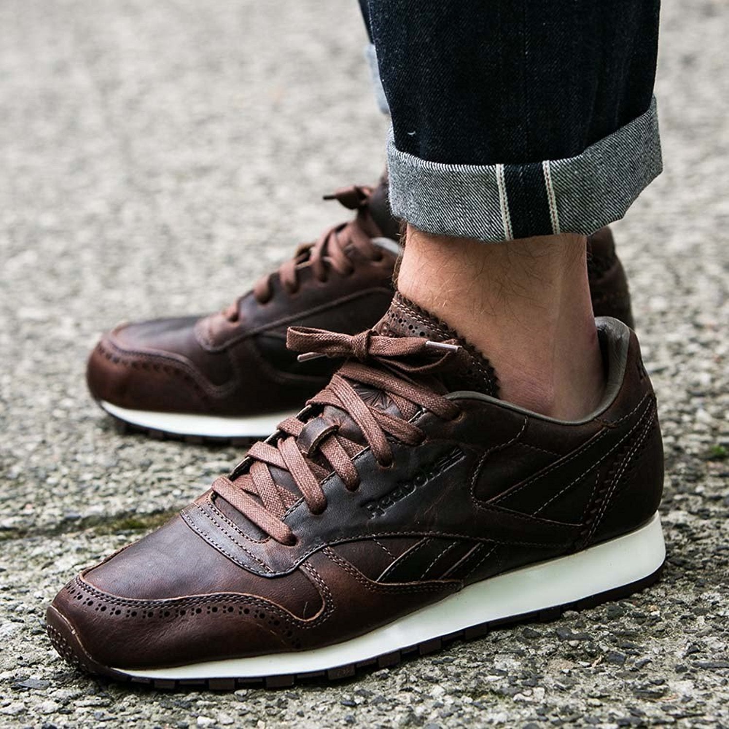 horween x reebok classic leather lux natural