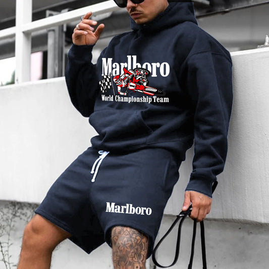 Marlboro Racing Team Casual Soft & Breathable Hoodie – voohey