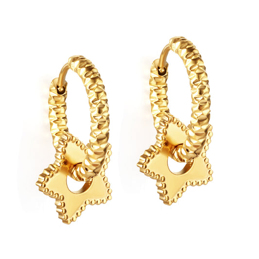 Lana 18k gold plated earring back stud – BlingLuve