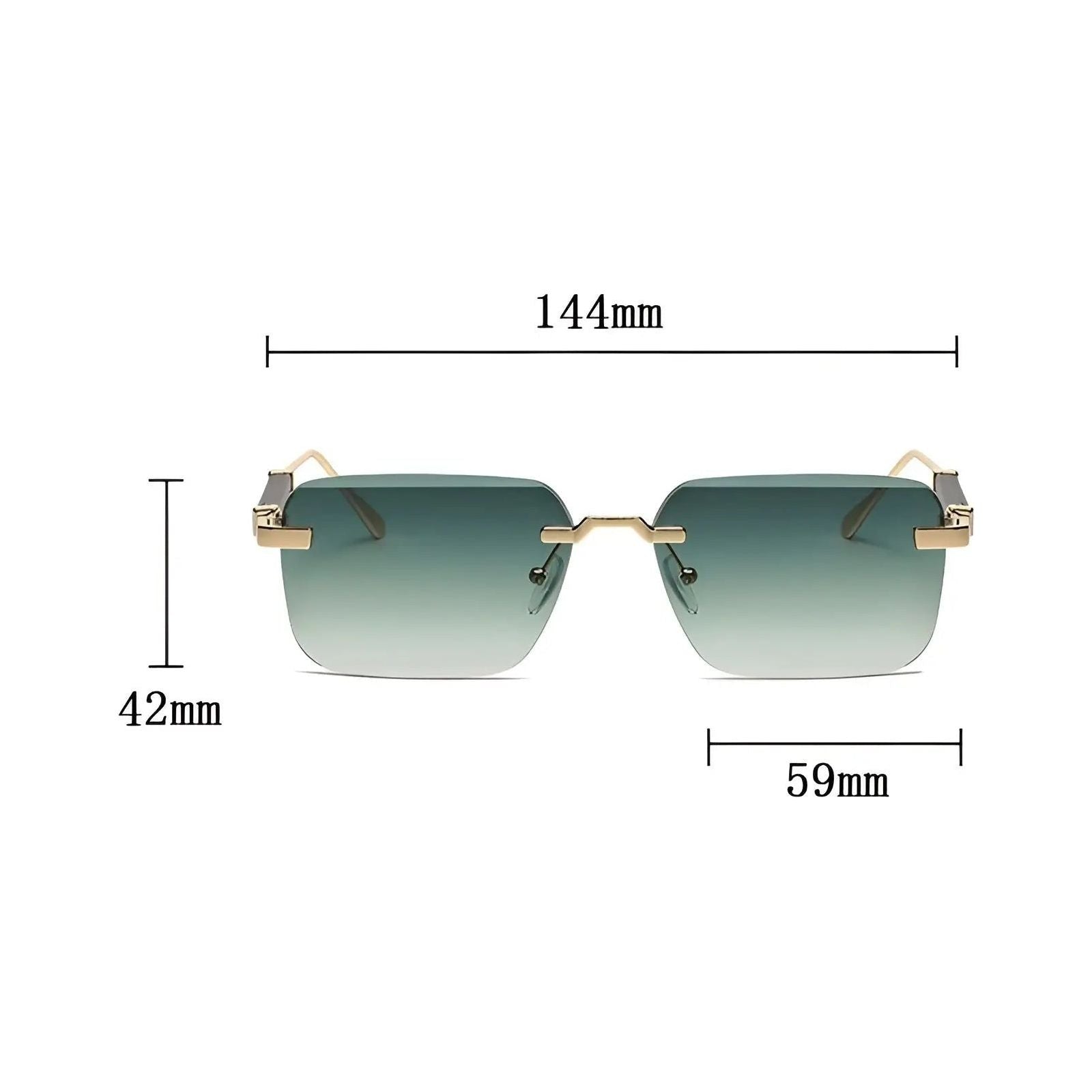 LuxShade Sonnenbrillen - Trendy Luxuriöse Unisex Sonnenbrillen Elegare