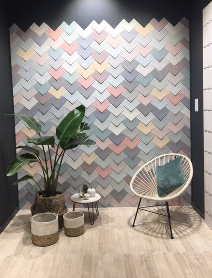 3D Pastel tiles