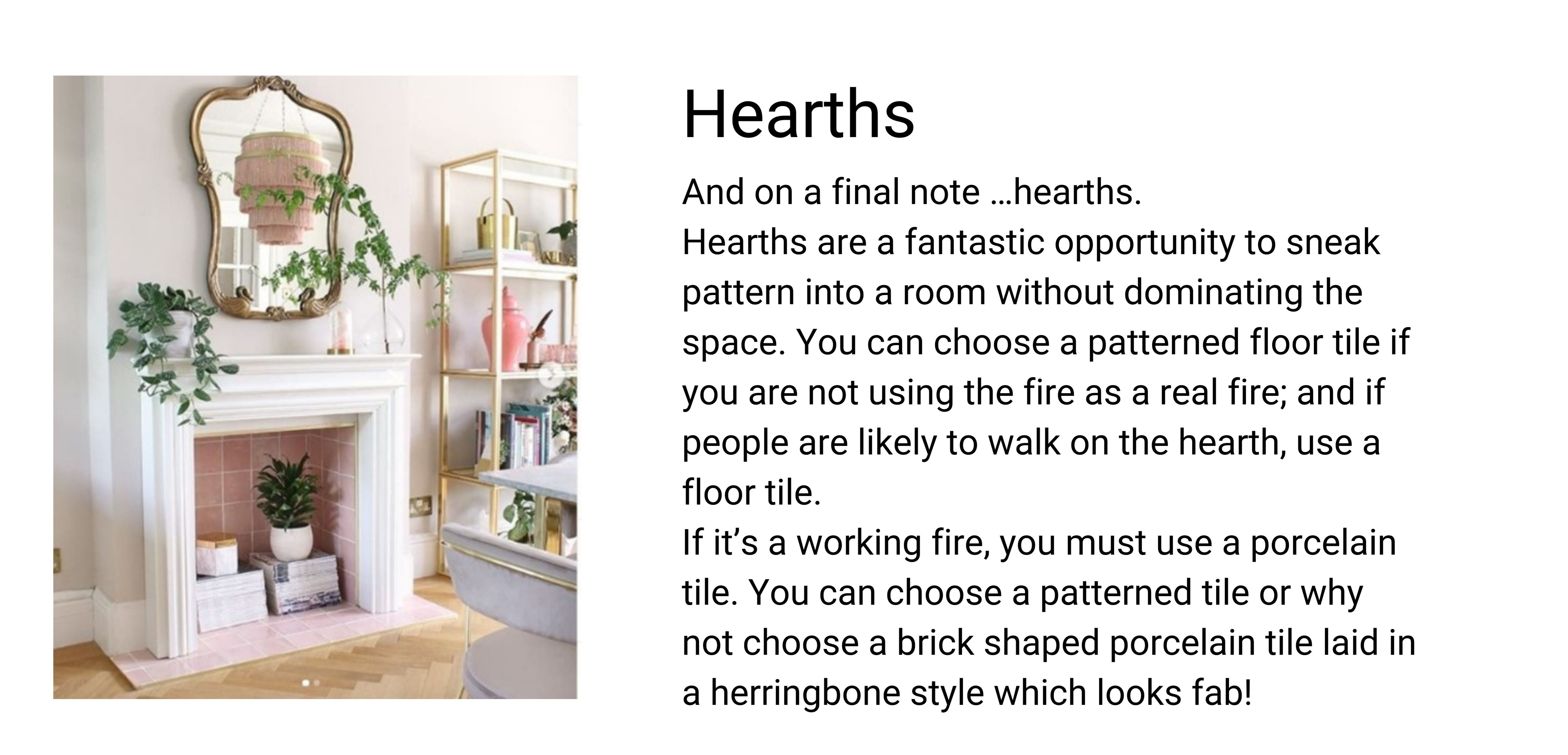 Picture of a hearth