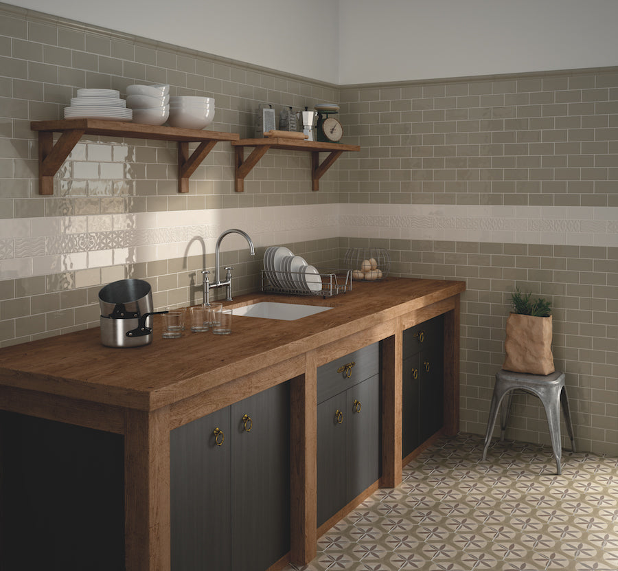 Funky Traditional Brick Effect Tiles