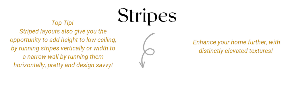 Header image for the Stripes section of Baked Tiles' Top Trends of 2023 blog