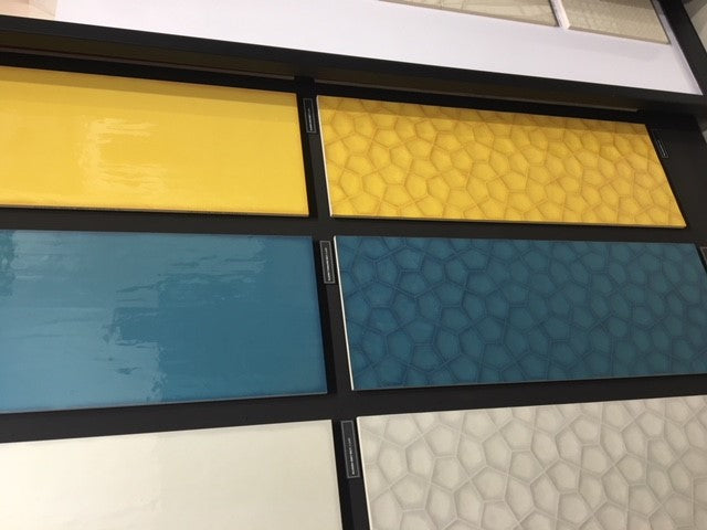 coloured honeycomb tiles