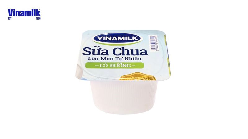 Sữa chua Vinamilk lên men tự nhiên