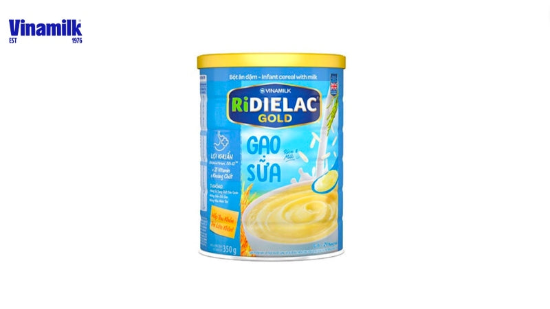 Bột ăn dặm RiDielac Gold gạo sữa