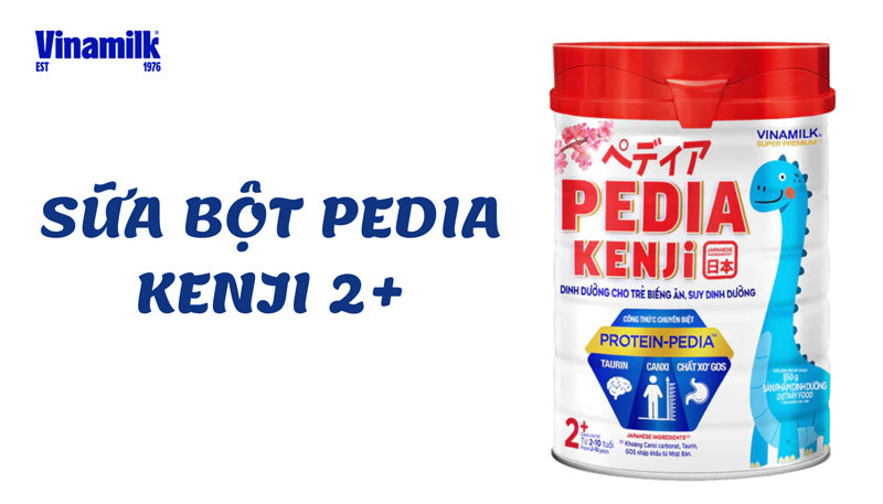 Vinamilk Pedia Kenji số 2 cho trẻ từ 2 - 10 tuổi