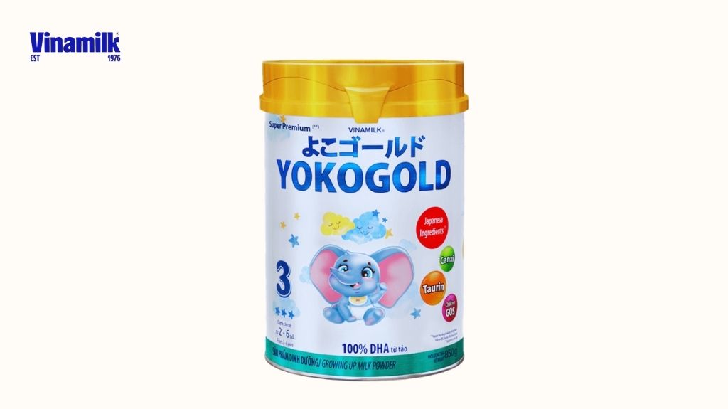 Sữa bột Yoko Gold được nhiều phụ huynh tin dùng