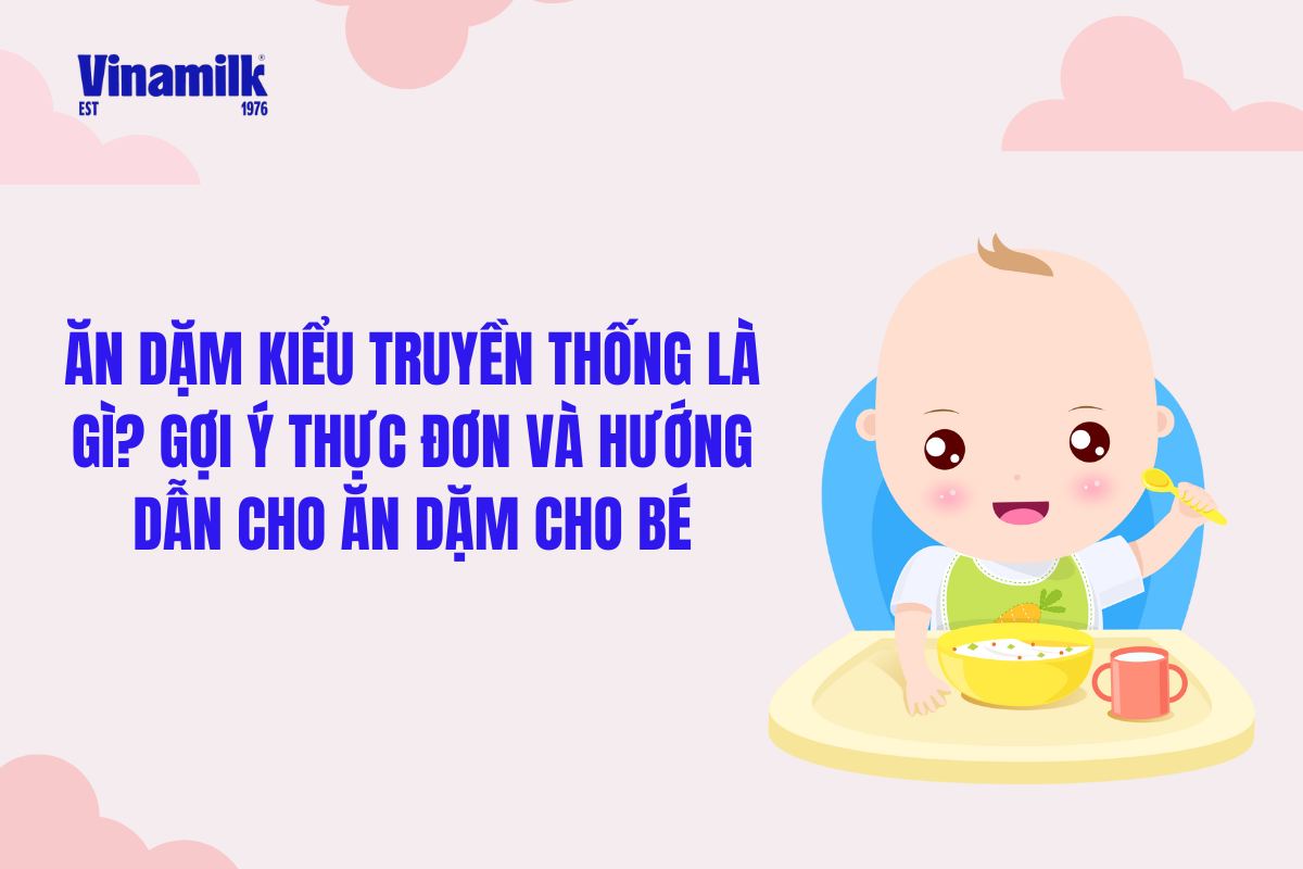 ăn dặm kiểu truyền thống