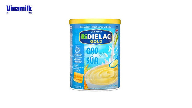 Bột ăn dặm Ridielac gạo sữa