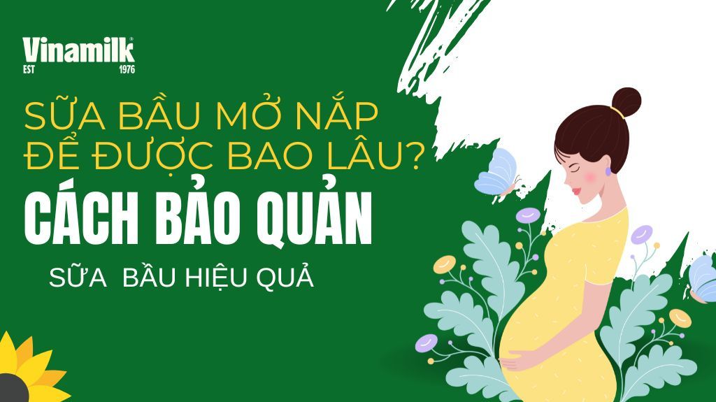 Cách bảo quản sữa bầu