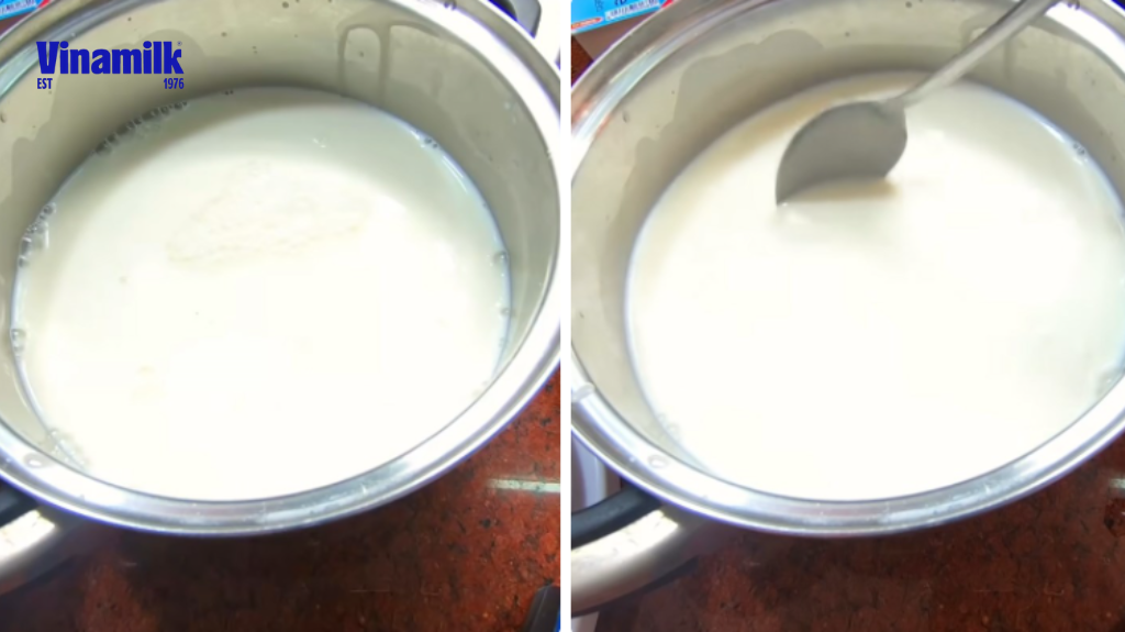 cách làm sữa chua từ sữa đặc và sữa tươi