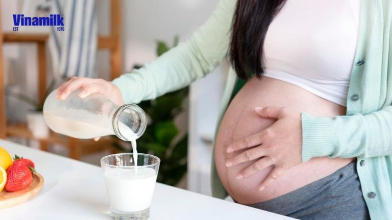 Dinh dưỡng từ sữa đậu nành tốt cho mẹ bầu