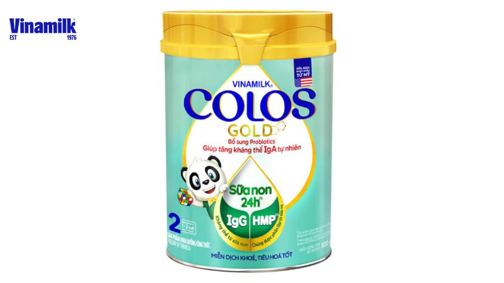 Vinamilk ColosGold 3 giúp ngăn ngừa tiêu chảy