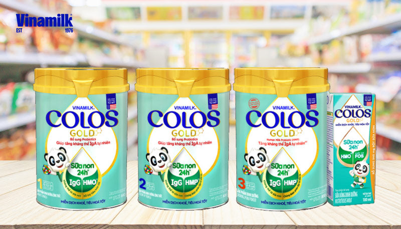 Phân biệt sữa Colos Gold Vinamilk thật giả