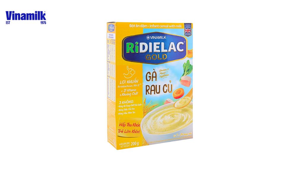 Ridielac gà rau củ